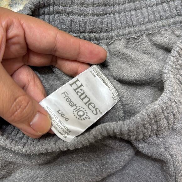 Haynes fresh IQ gray boys jogger sweatpants size L (10/12) - Picture 3 of 4